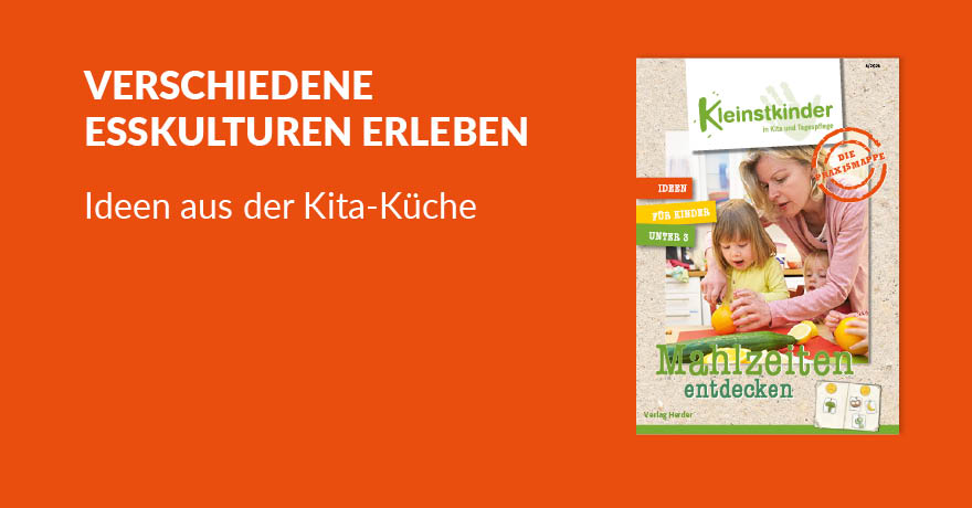 Die Praxismappe: Mahlzeiten entdecken. Kleinstkinder in Kita und Tagespflege: Ideen für Kinder unter 3 - 978-3-451-50094-7