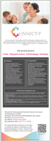 connect sucht Erzieher