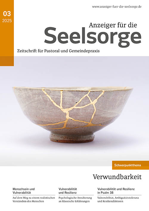 Titelseite: Anzeiger für die Seelsorge 3/2025