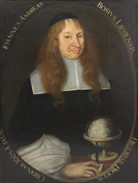 Abb. 1 Professorenporträt des Johann Andreas Bose (1626–1674) von 1663.