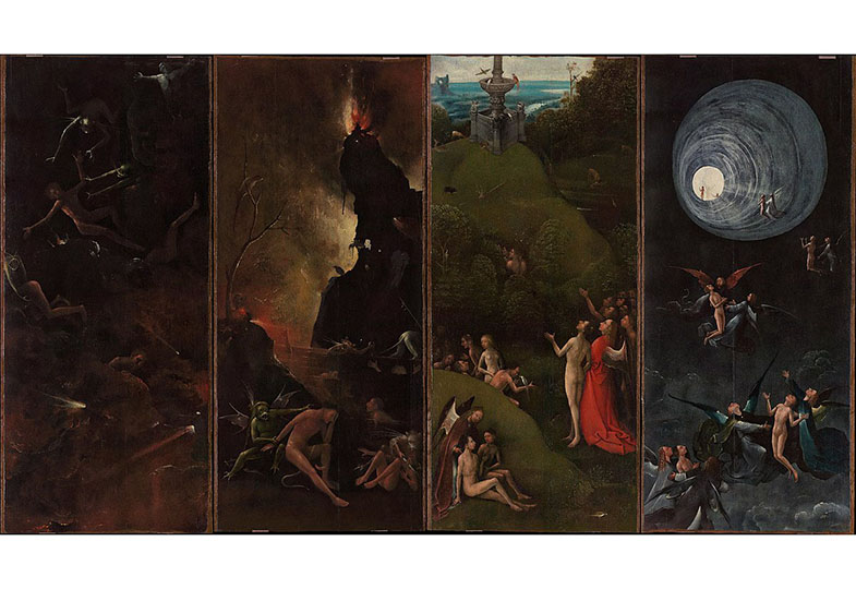 Hieronymus Bosch, Visionen des Jenseits