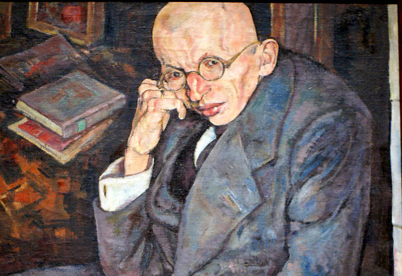 Erich Büttner, Portrait Max Herrmann-Neiße