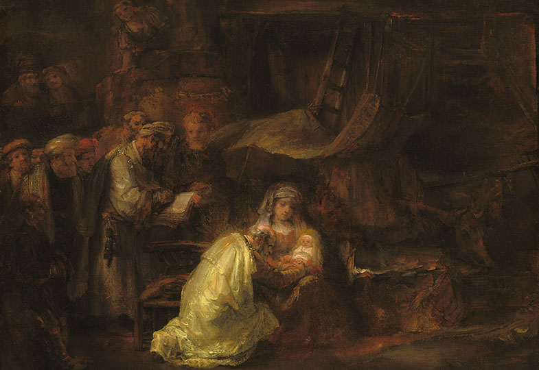 Rembrandt, Die Beschneidung