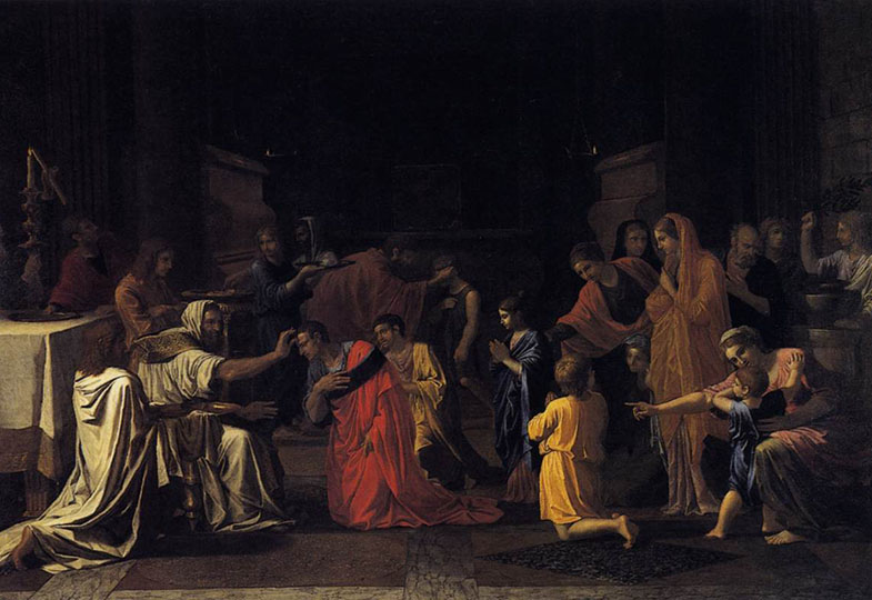 Nicolas Poussin, Firmung