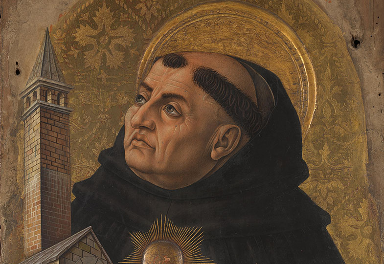 Carlo Crivelli, Thomas von Aquin