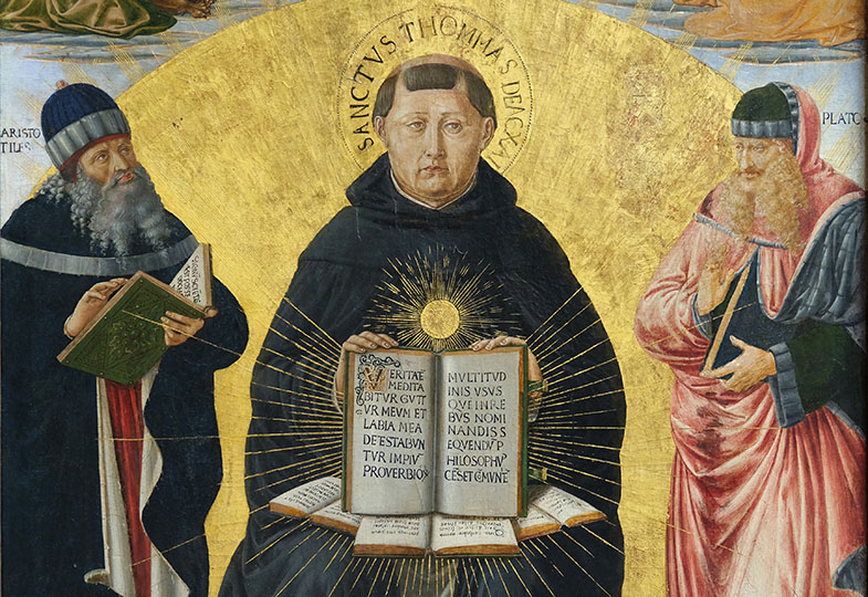 Benozzo Gozzoli, Der Triumph des Thomas von Aquin