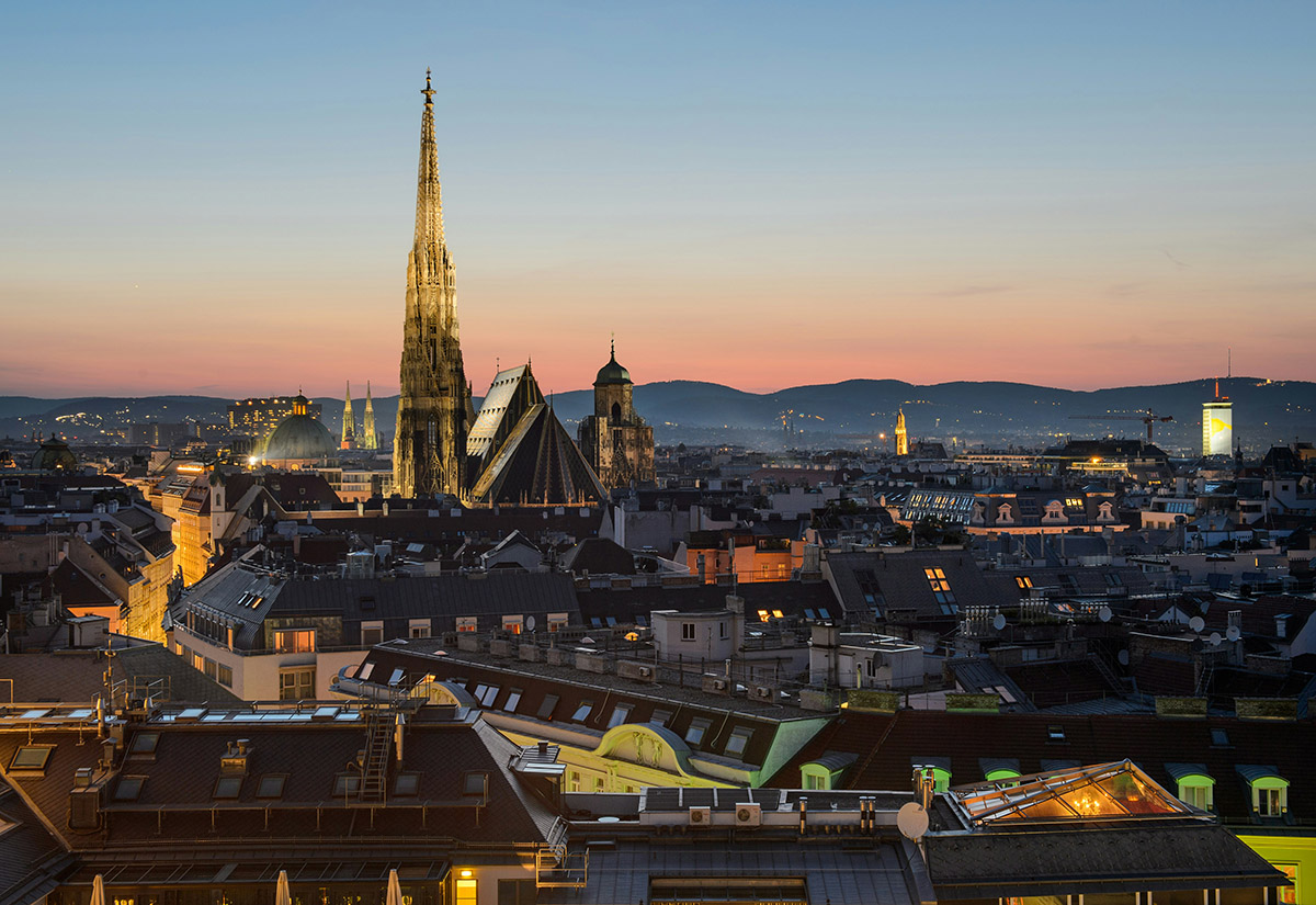 Wien mit Stephansdom