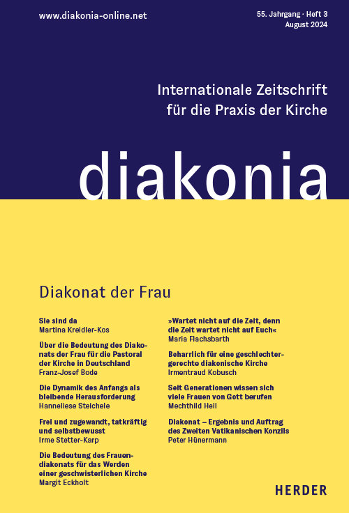 Titelseite: Diakonia 3/2024