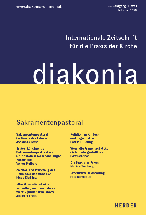 Titelseite: Diakonia 1/2025