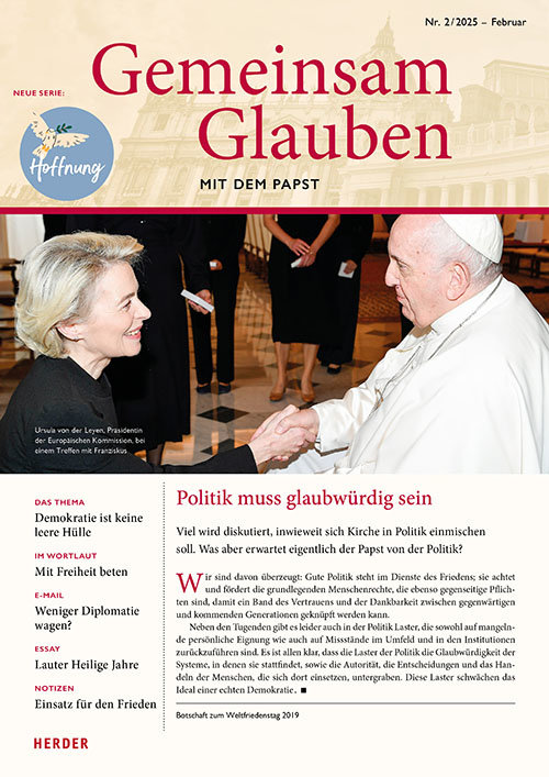 Titelseite: Gemeinsam Glauben 2/2025