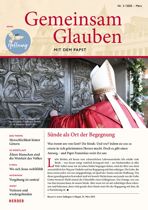 Titelseite: Gemeinsam Glauben 3/2025