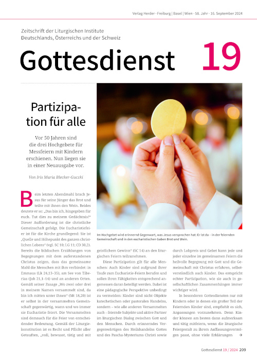 Gottesdienst 19/2024