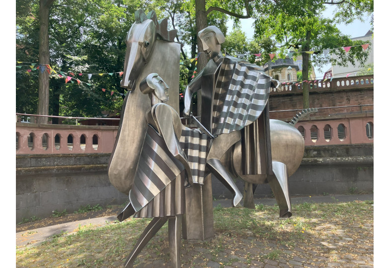 St. Martin (Metall; A. Sous, 1997), Mainz, Weißliliengasse