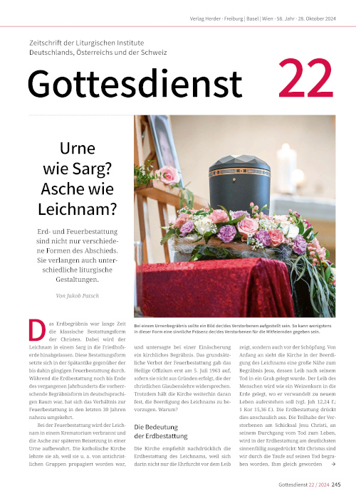 Gottesdienst 22/2024