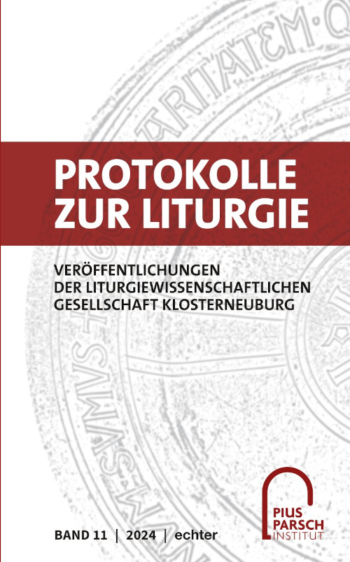 Cover Protokolle zur Liturgie 11