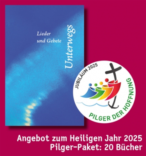 Werbebild PIlgerpaket "Unterwegs" Hl. Jahr 2025