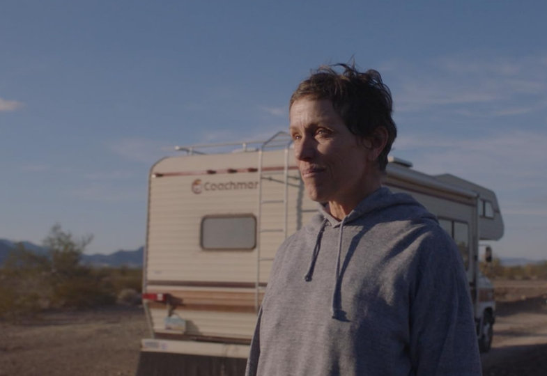 Frances McDormand in "Nomadland"