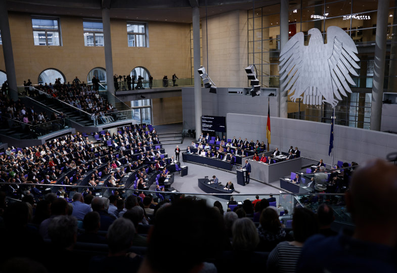 Bundestag im November 2024