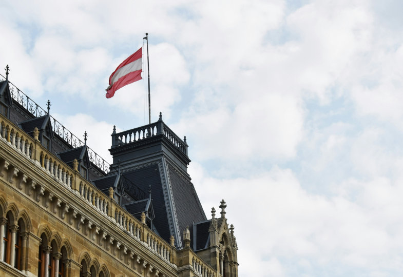 Österreichische Flagge