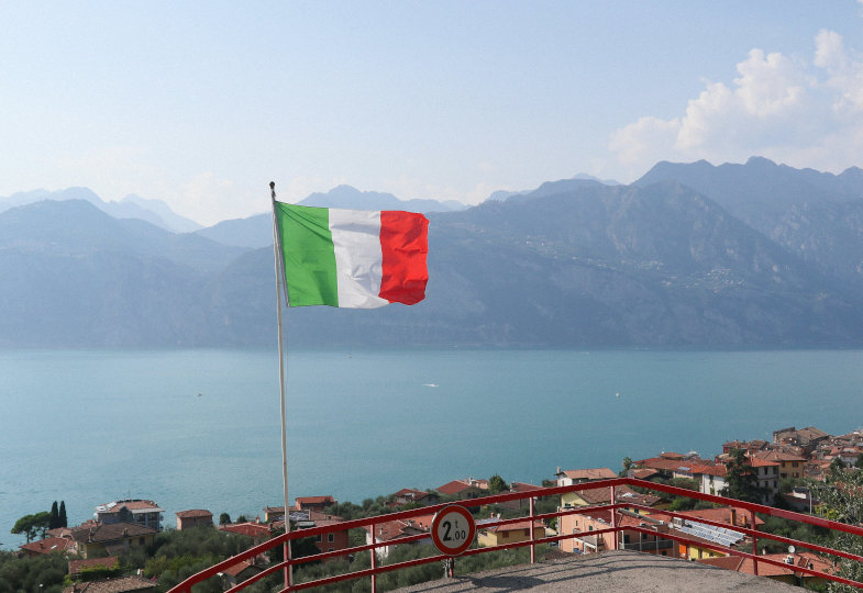 Italienische Flagge