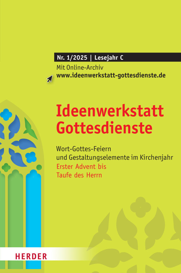 Titelseite: Ideenwerkstatt Gottesdienste 1/2025