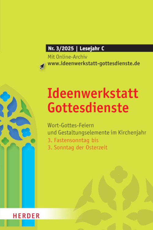 Titelseite: Ideenwerkstatt Gottesdienste 3/2025