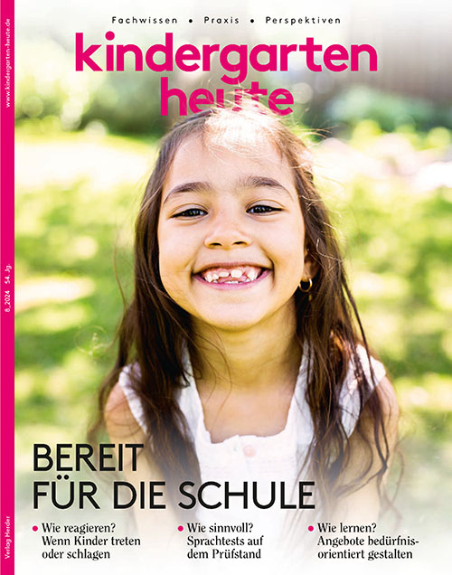 kindergarten heute - Das Fachmagazin für Frühpädagogik 8_2024, 54. Jahrgang