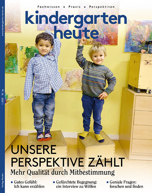 kindergarten heute - Das Fachmagazin für Frühpädagogik 1_2025, 55. Jahrgang