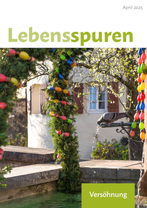 Titelseite: Titelseite Lebensspuren 4/2025