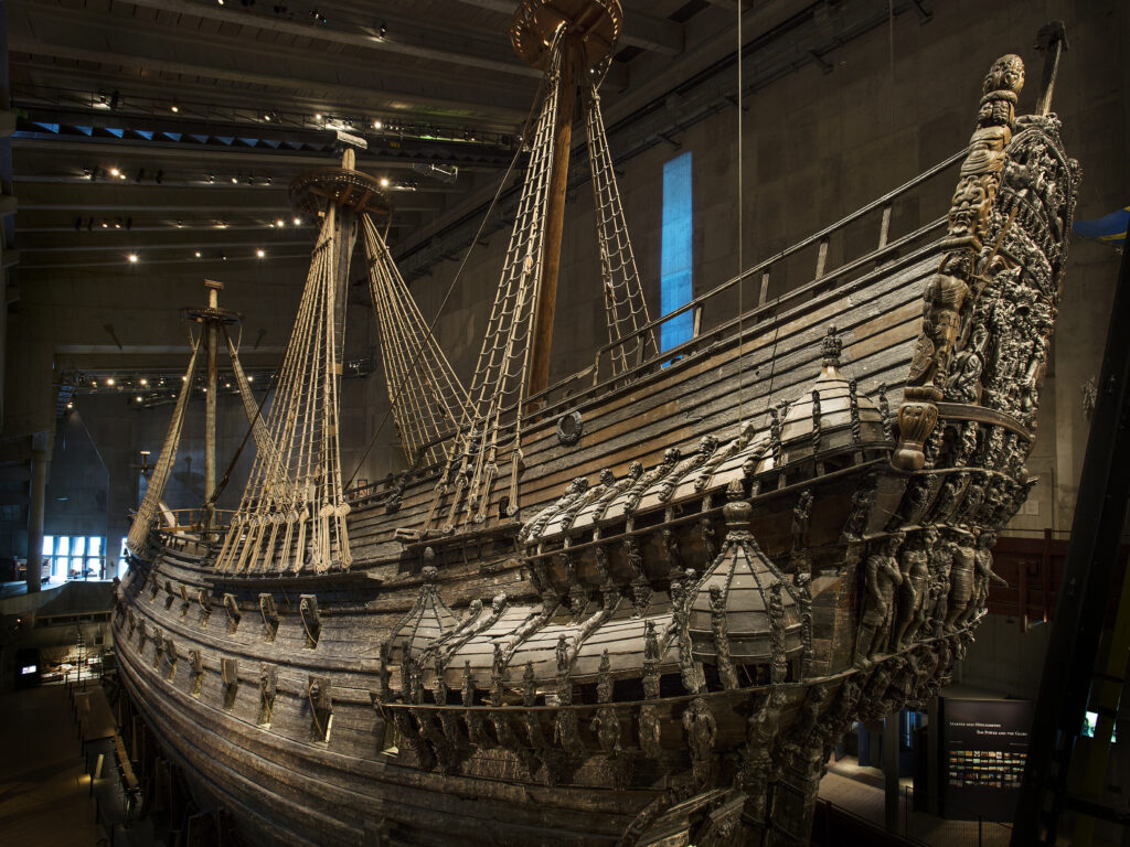 Vasa das Schiff im Museum