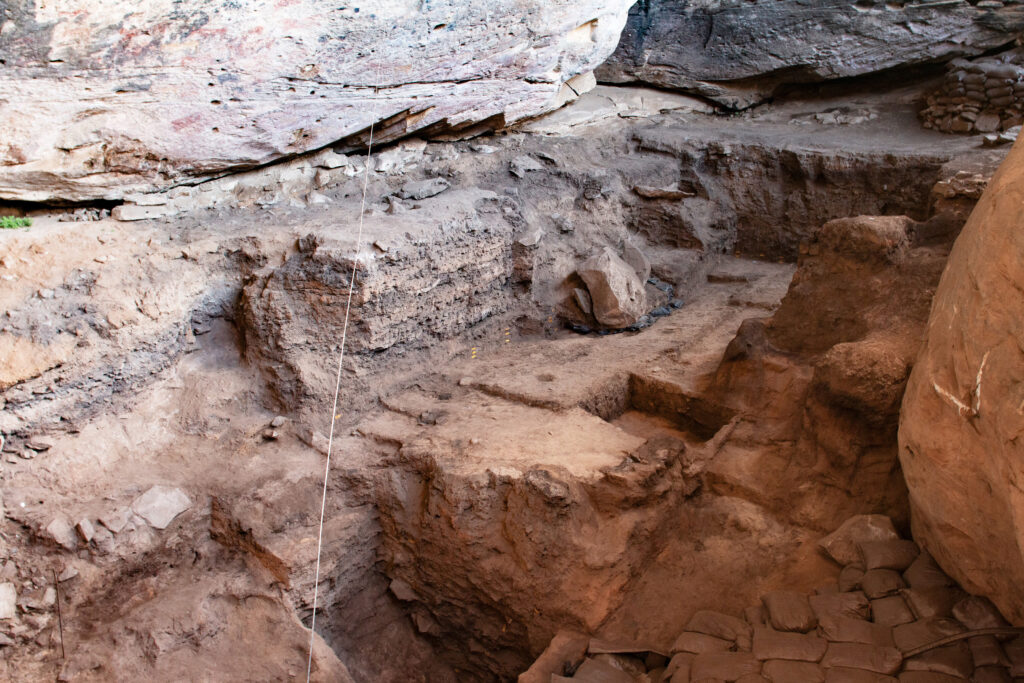 Höhle des Homo Sapiens in Südafrika