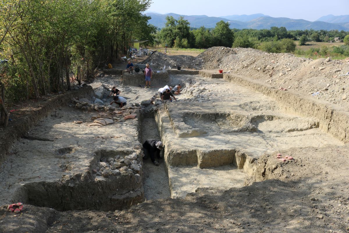 Bei der archäologischen Grabung im antiken Fregellae wurde die älteste bislang bekannte Villa in der Region freigelegt