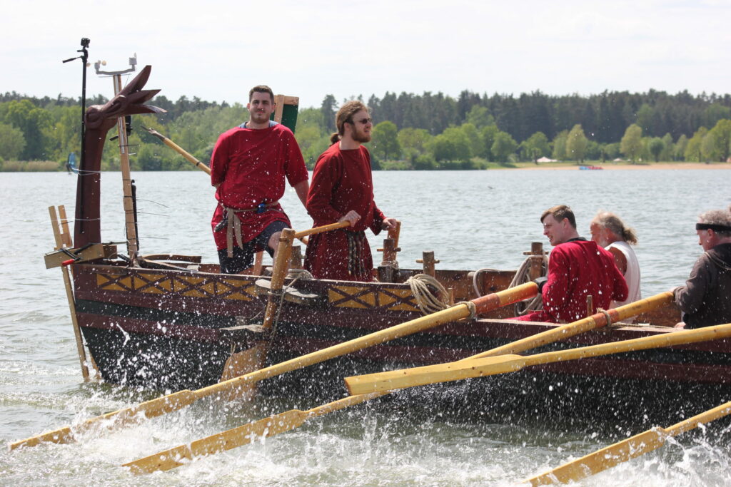 FAU Römerboot Test: Geschwindigkeitstest. 