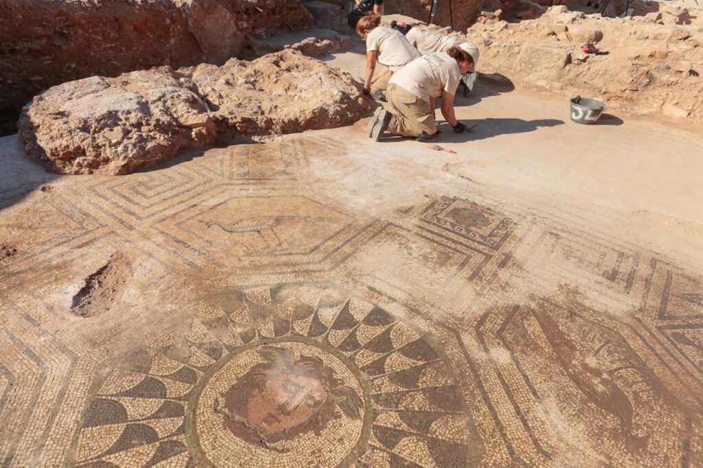 Medusa-Mosaik Huerta de Otero