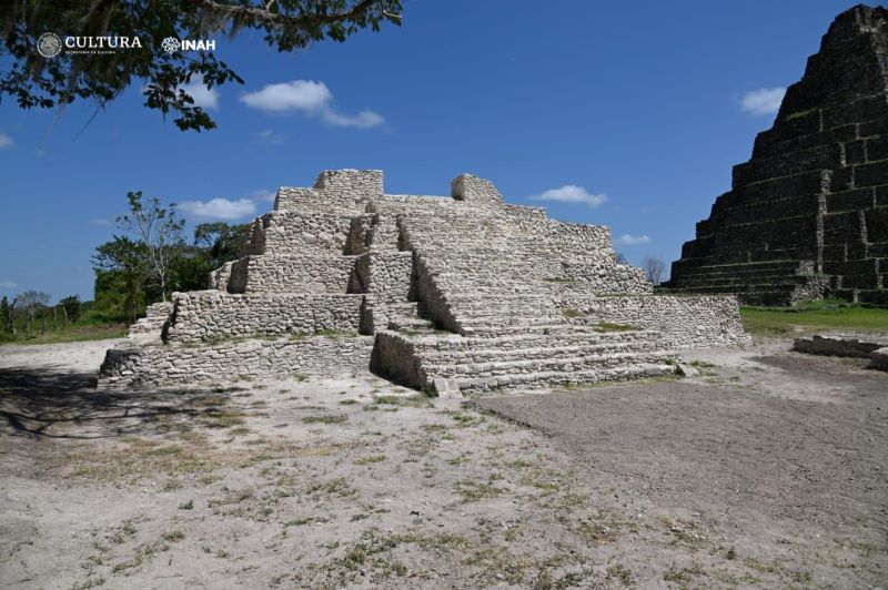 Tempelpyramide in Mexiko