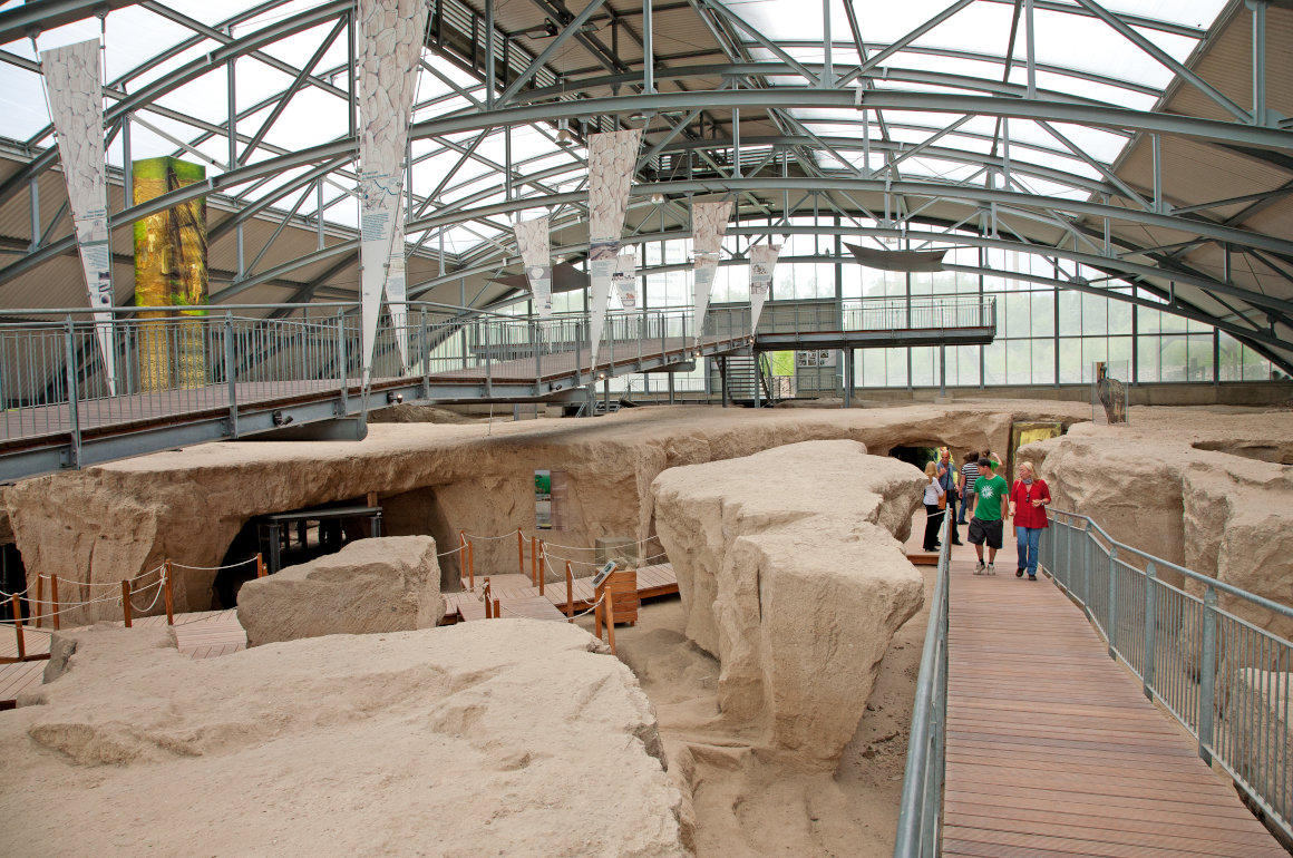 Das Römerbergwerk Meurin bei Kretz.