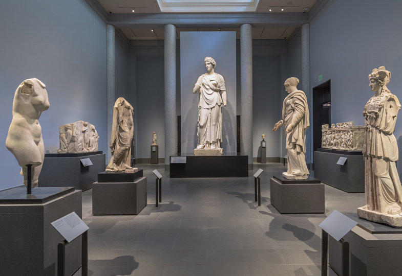 Gods and Goddesses Gallery für griechische und römische Kunst im Museum of Fine Arts, Boston